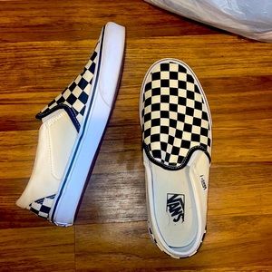 checkered vans size 9